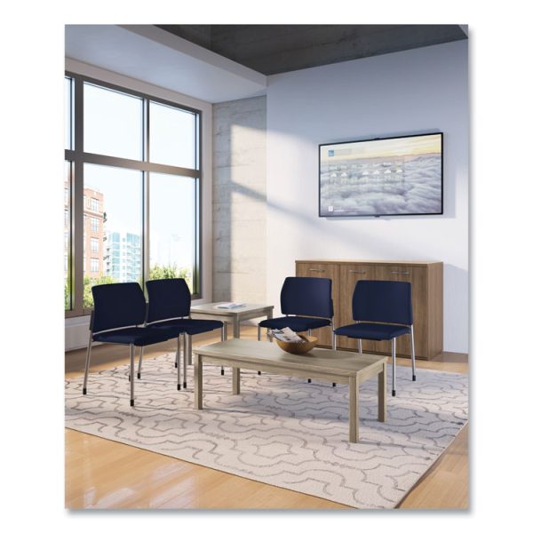 80000 Series Laminate Occasional Coffee Table, Rectangular, 48w x 20d x 16h, Kingswood Walnut - Image 2