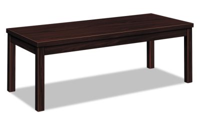 Laminate Occasional Table, Rectangular, 48w X 20d X 16h, Mahogany