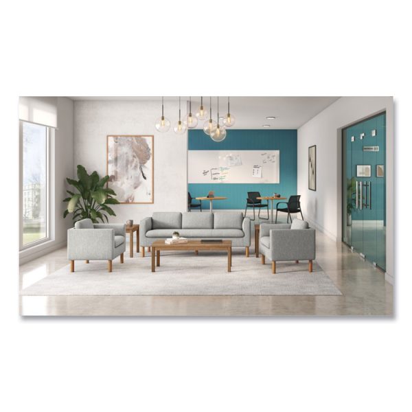 80000 Series Laminate Occasional Coffee Table, Rectangular, 48w x 20d x 16h, Pinnacle - Image 2