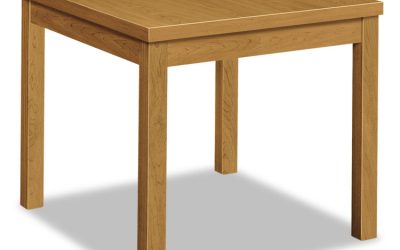 Laminate Occasional Table, Square, 24w X 24d X 20h, Harvest