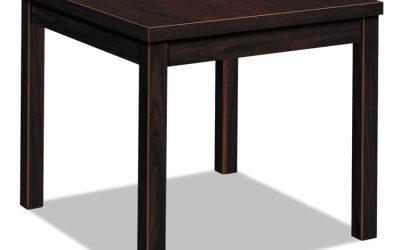 Laminate Occasional Table, Square, 24w X 24d X 20h, Mahogany