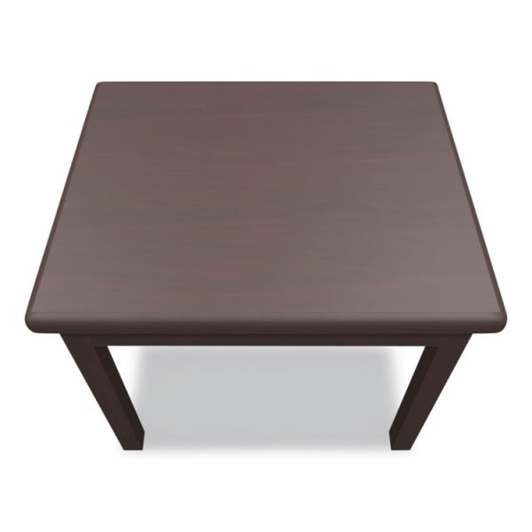 Laminate Occasional Table, Rectangular, 24w X 20d X 20h, Mahogany - Image 3