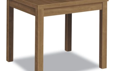 80000 Laminate Occasional End Table, Rectangular, 24w x 20d x 20h, Pinnacle
