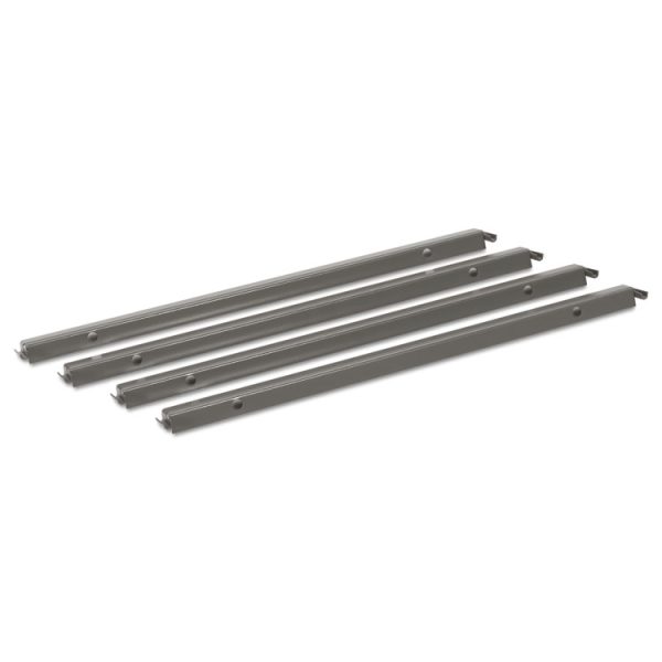 Single Cross Rails For Hon 30" And 36" Wide Lateral Files, Gray, 4/pack