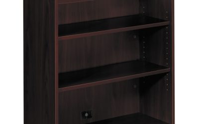94000 Series Bookcase Hutch, 35.75w X 14.31d X 37h, Mahogany