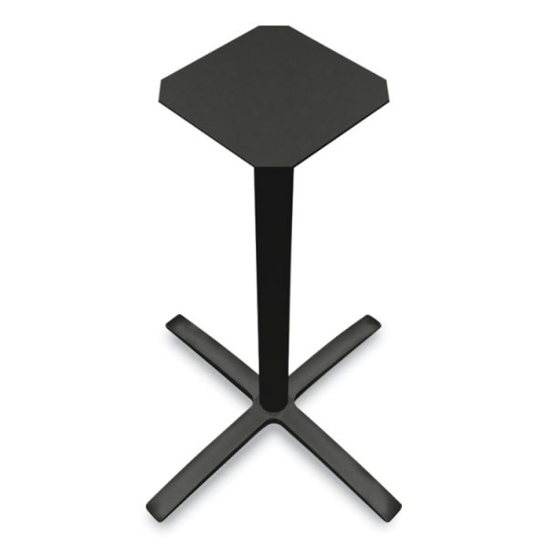 Between Standing-Height X-Base for 42" Table Tops, 32.68w x 41.12h, Black - Image 3