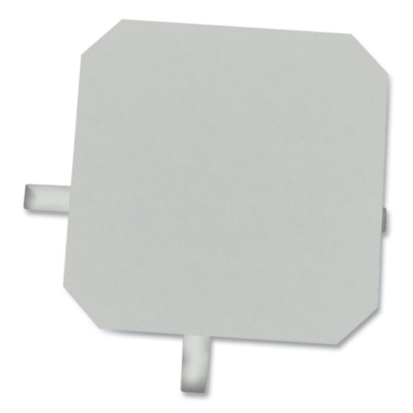 Between Standing-Height X-Base for 42" Table Tops, 32.68w x 41.12h, Silver - Image 4