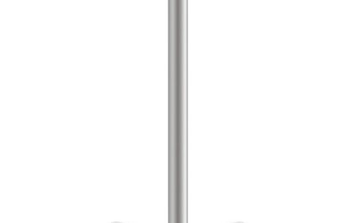 Arrange X-Leg Base for 30″ to 36″ Tops, 25.59w x 25.59d x 40h, Silver
