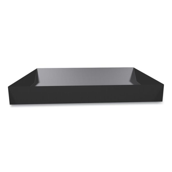 Center Drawer with Core Removable Locks, Metal, 24.75w x 14.75d x 3h, Charcoal - Image 4