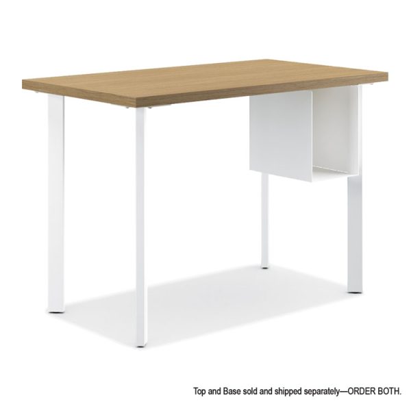 Coze Writing Desk Worksurface, Rectangular, 42" x 24", Natural Recon - Image 2