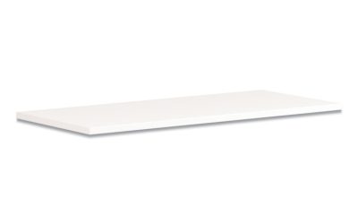 Coze Writing Desk Worksurface, Rectangular, 54″ x 24″, Designer White