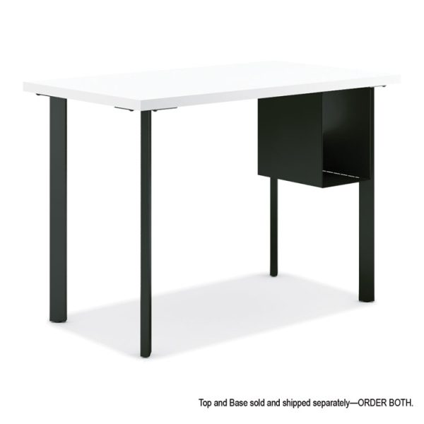 Coze Writing Desk Worksurface, Rectangular, 54" x 24", Designer White - Image 2