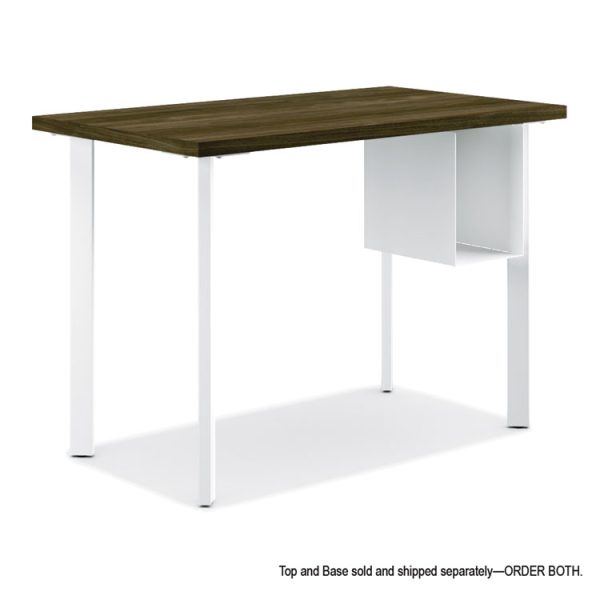 Coze Writing Desk Worksurface, Rectangular, 54" x 24", Florence Walnut - Image 4
