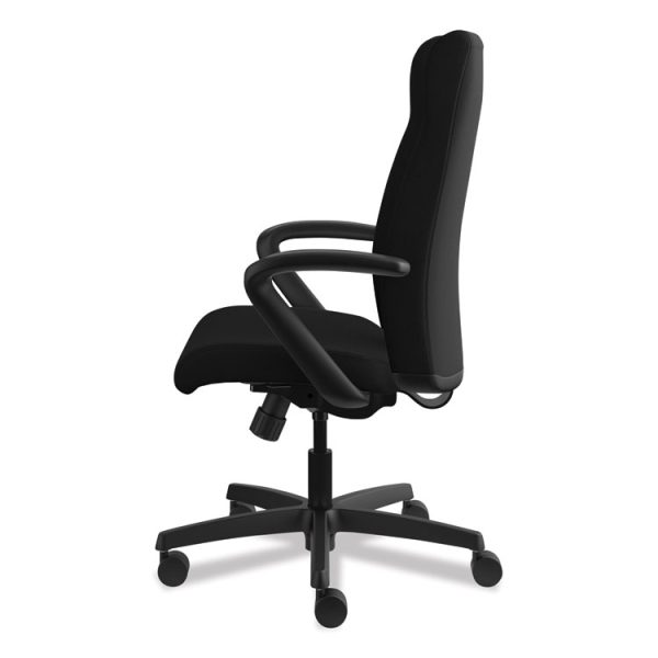 Ignition Series Executive High-Back Chair, Supports Up To 300 Lb, 17" To 21" Seat Height, Black - Image 9