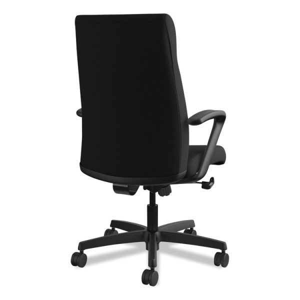 Ignition Series Executive High-Back Chair, Supports Up To 300 Lb, 17" To 21" Seat Height, Black - Image 5