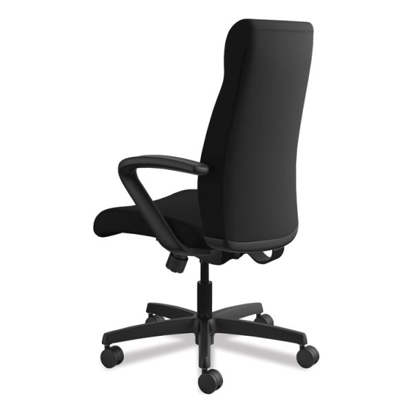 Ignition Series Executive High-Back Chair, Supports Up To 300 Lb, 17" To 21" Seat Height, Black - Image 8