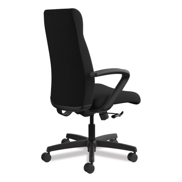 Ignition Series Executive High-Back Chair, Supports Up To 300 Lb, 17" To 21" Seat Height, Black - Image 4
