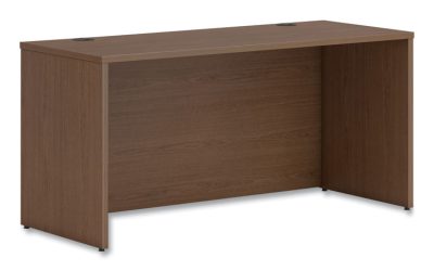 Mod Credenza Shell, 60w X 24d X 29h, Sepia Walnut