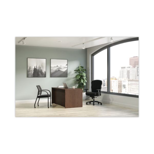 Mod Desk Shell, 72" x 30" x 29", Sepia Walnut, 2/Carton - Image 3