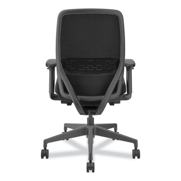 Nucleus Series Recharge Task Chair, Supports Up to 300 lb, 16.63 to 21.13 Seat Height, Black Seat/Back, Black Base - Image 5