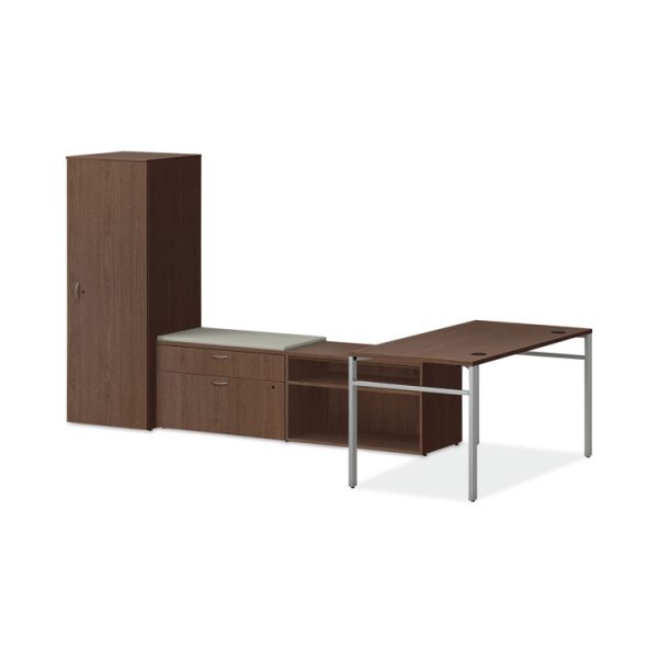 Mod Worksurface, Rectangular, 72w x 30d, Sepia Walnut - Image 2