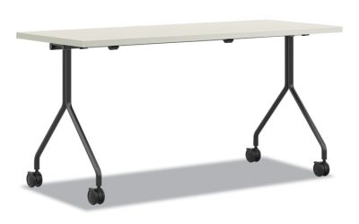 Between Nested Multipurpose Tables, Rectangular, 48w x 24d x 29h, Silver Mesh/Loft