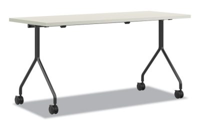 Between Nested Multipurpose Tables, Rectangular, 72w x 24d x 29h, Silver Mesh/Loft