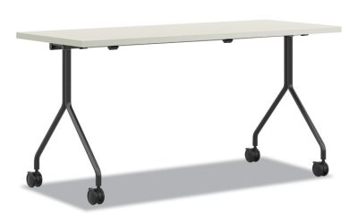 Between Nested Multipurpose Tables, Rectangular, 60w x 30d x 29h, Silver Mesh/Loft