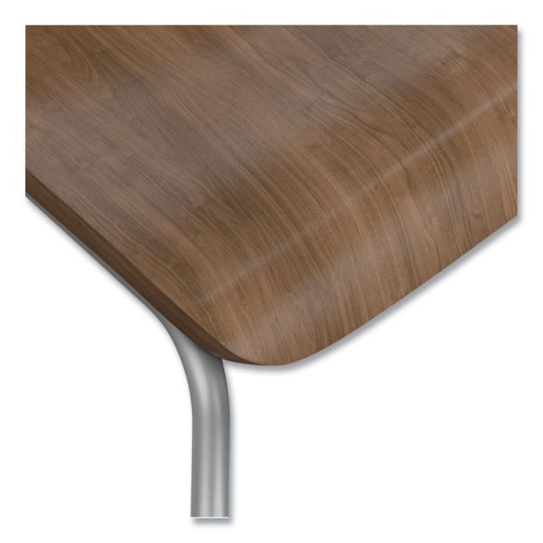Ruck Laminate Chair, Supports Up to 300 lb, 18" Seat Height, Pinnacle Seat/Back, Silver Base - Image 2