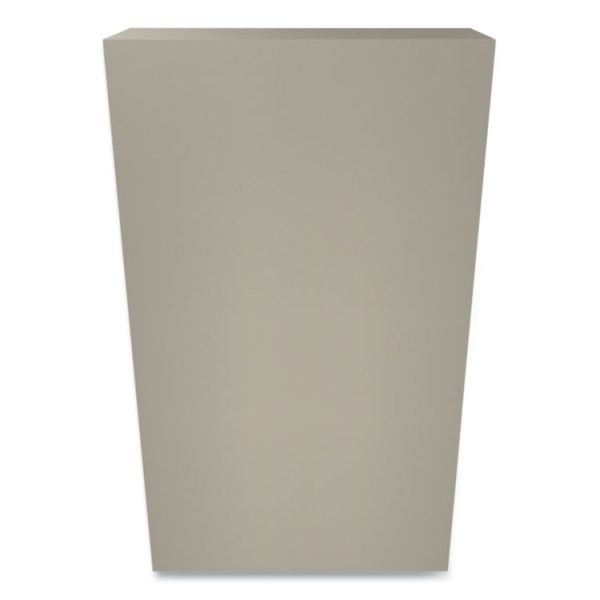 Metal Bookcase, Four-Shelf, 34.5w x 12.63d x 59h, Putty - Image 4