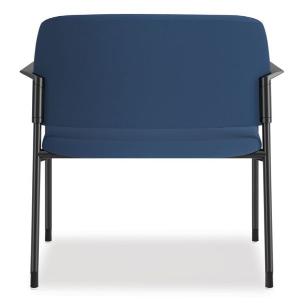 Accommodate Series Bariatric Chair with Arms, 33.5" x 21.5" x 32.5", Elysian Seat, Elysian Back, Charblack Legs - Image 2