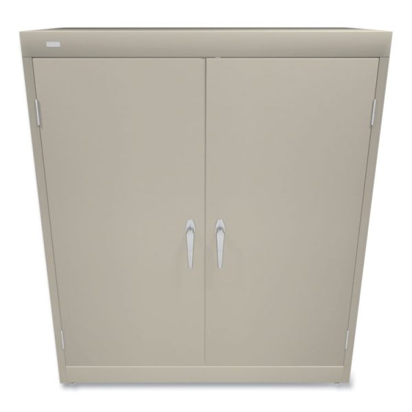 Assembled Storage Cabinet, 36w x 18.13d x 41.75h, Putty - Image 2