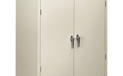 Assembled Storage Cabinet, 36w x 18.13d x 41.75h, Light Gray