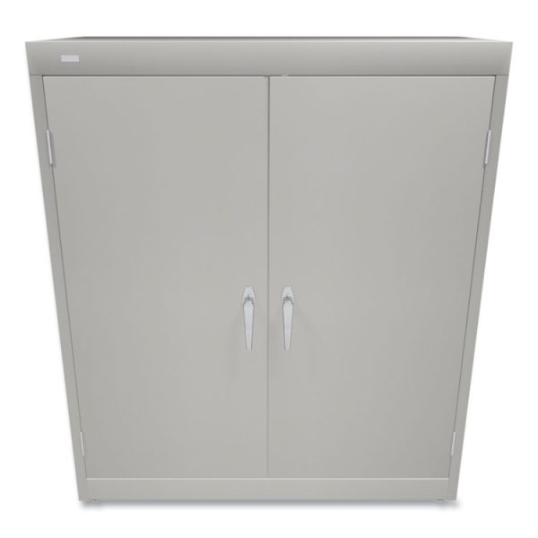 Assembled Storage Cabinet, 36w x 18.13d x 41.75h, Light Gray - Image 2