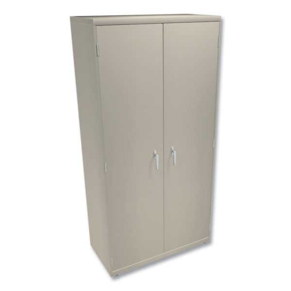 Assembled Storage Cabinet, 36w x 18.13d x 71.75h, Putty - Image 3