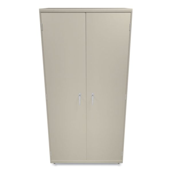 Assembled Storage Cabinet, 36w x 24.25d x 71.75h, Putty - Image 2