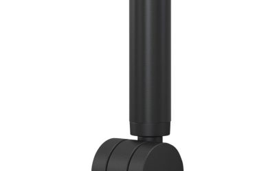 Accommodate Series Guest Chair with Arms, Vinyl Upholstery, 23.5″ x 22.25″ x 32″, Elysian Seat/Back, Charblack Legs, 2/Carton