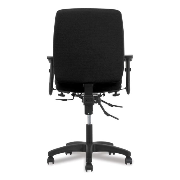 Network Mid-Back Task Chair, Supports Up To 250 Lb, 18.3" To 22.8" Seat Height, Black - Image 5