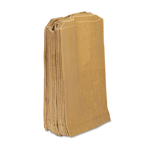 Napkin Receptacle Liners, 7.5" X 3" X 10.5", Brown, 500/carton - Image 4