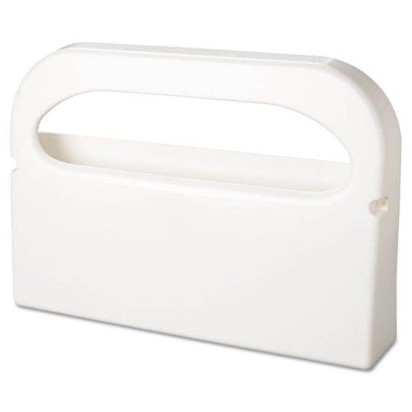 Health Gards Toilet Seat Cover Dispenser, Half-Fold, 16 X 3.25 X 11.5, White, 2/box