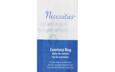 Feminine Hygiene Convenience Disposal Bag, 3″ X 7.75″, White, 500/carton