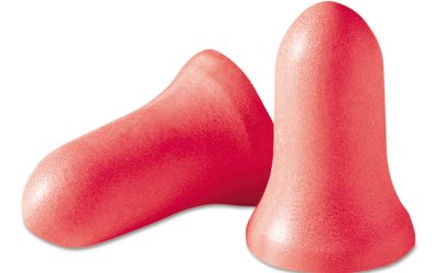 MAXIMUM Single-Use Earplugs, Cordless, 33NRR, Coral, 200 Pairs