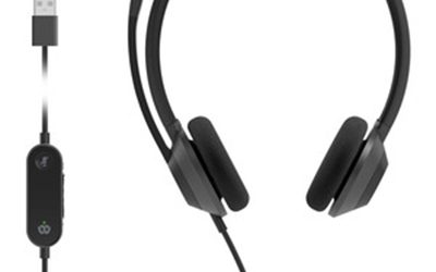 Headset 322 Wired Dual Carbon