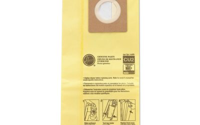 Hushtone Vacuum Bags, Yellow, 10/pack