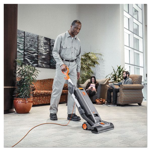 Hushtone Vacuum Cleaner With Intellibelt, 15" Cleaning Path, Gray/orange - Image 5