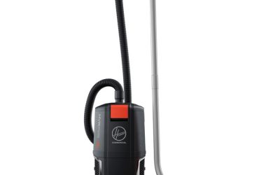 HVRPWR 40v Cordless Backpack Vacuum, Battery Sold Separately, 6 qt Tank Capacity, Black/red