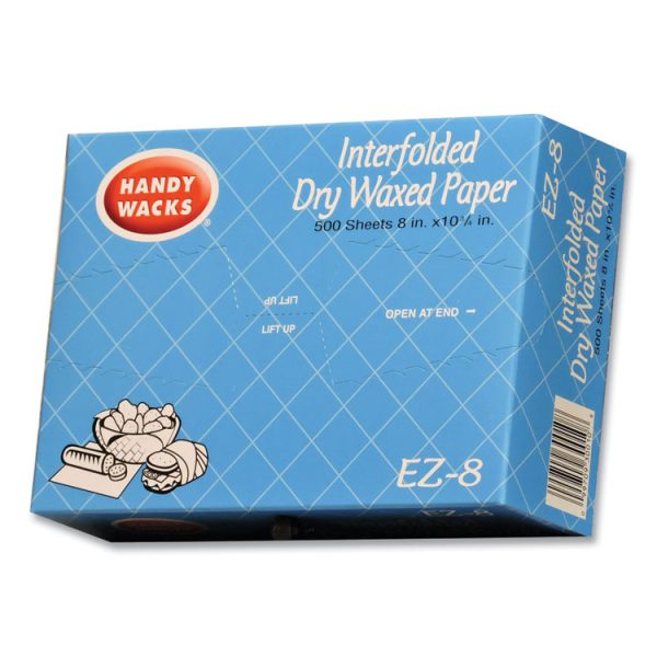Interfolded Dry Waxed Paper Deli Sheets, 10.75 x 8, 12/Box - Image 3