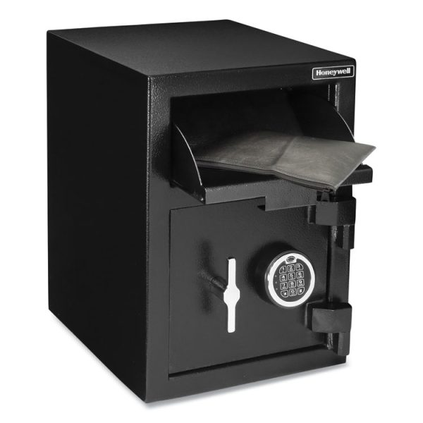 Steel Depository Safe with Digital Lock, 14 x 15.2 x 20.2, 1.06 cu ft, Black - Image 4