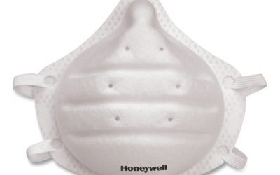 ONE-Fit N95 Single-Use Molded-Cup Particulate Respirator, One Size Fits Most, White, 10/Pack