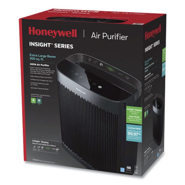 Insight Air Purifier HPA5300B, 500 sq ft Room Capacity, Black - Image 4